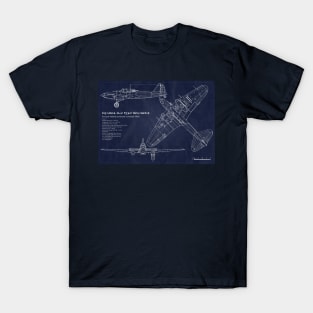 Blueprint IL2 Sturmovik T-Shirt